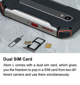 Unihertz Atom <span class=keywords><strong>L</strong></span> 6GB+128GB, Smartphone Robusto Sbloccato 4\" Android 10 Ricarica Rapida Fotocamera 48 MP 4300mAh Impronta Digitale Dual Sim NFC - Product Image 5