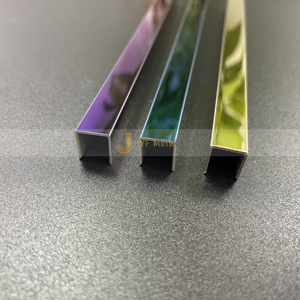 Bordure décorative en acier inoxydable pour carrelage, idéale pour la décoration murale intérieure d'appartements, durable, étanche, design contemporain, facile à poser - Product Image 4