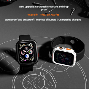 41/40Mm Rugged Armor Bìa Bumper Chống Sốc Bảo Vệ Bìa Kẹo Hollow out 49Mm <span class=keywords><strong>TPU</strong></span> Xem Trường Hợp Đối Với Apple Xem Ultra 3 2 - Product Image 3