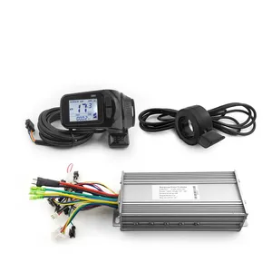 speed meter battery status indicator functions electric bicycle LCD display with 1000w controller
