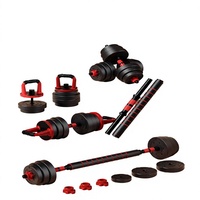 Haltères et barres en ciment pour la remise en forme et la musculation masculine à domicile, poids réglable 10/20/30 kg, paire, fabriqués dans le Zhejiang