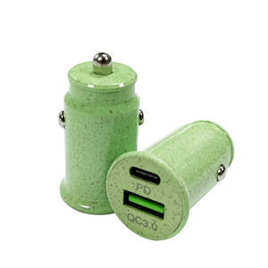 ที่ชาร์จใน<span class=keywords><strong>รถ</strong></span>ยนต์แบบ USB กำลังไฟ 30W รองรับ PD 3.0 ผลิตจากวัสดุหลอด<span class=keywords><strong>ดู</strong></span>ดสีสันสดใส เป็นมิตรต่อสิ่งแวดล้อม ได้รับการรับรองมาตรฐาน CE สำหรับโทรศัพท์มือถือและอุปกรณ์ GPS - Product Image 1