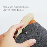 Bon marché, achat en vrac, mode tablettes portables en feutre, stockage de protection pour ordinateur, sac de chargement, coques, mallette pour ordinateur portable