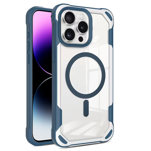 เคสโทรศัพท์มือถือแบบใสป้องกันการตกอย่างแข็งแรงผิวเกล็ดหิมะเหมาะสำหรับ <span class=keywords><strong>iPhone</strong></span> 16 <span class=keywords><strong>PRO</strong></span> <span class=keywords><strong>MAX</strong></span> - Product Image 2