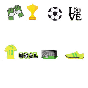 Decoraciones para Pastel de Fiesta Temática de Fútbol DAMAI, Camiseta de Fútbol, Trofeo, Guante, Bota, Adornos para Fiestas de Cumpleaños con Temática Deportiva - Product Image 3