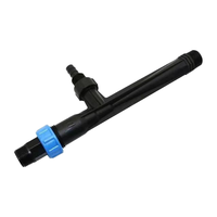Injecteur d'engrais venturi en plastique avec ensemble d'aspiration pour l'irrigation agricole