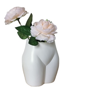 Vase de fleur en porcelaine dorée pour femmes, Pot de fleurs créatives à fesses, poitrine et seins <span class=keywords><strong>Sexy</strong></span> - Product Image 4