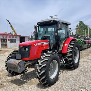 De segunda mano, tractores Massey Ferguson 1204 120HP de buena calidad para la venta de maquinaria agrícola tractor compacto del tractor de La Granja