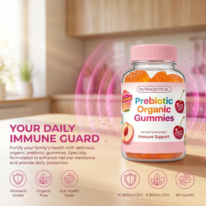 Gummies probiotiques certifiées Halal pour femmes, Probiotiques multi-souches pour les soins féminins, Formule haute puissance à marque privée - Product Image 2