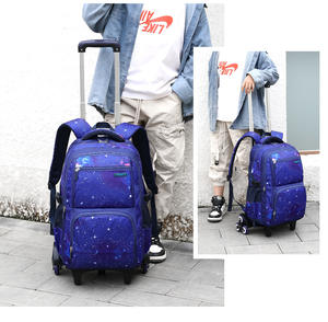 3PCS sacchetto di scuola dei bambini set di moda per bambini della scuola primaria trolley - Product Image 5