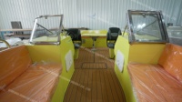 Bateau de travail et bateau à fond plat en aluminium sur mesure avec certificat, compatible avec des moteurs électriques ou à essence