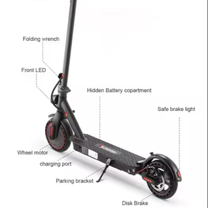 Scooter Eléctrico <span class=keywords><strong>I9</strong></span> Pro con Control por Aplicación, 350W, 36V, 7.5Ah, 8.5 Pulgadas, 30km/h, Disponible en la UE - Product Image 1