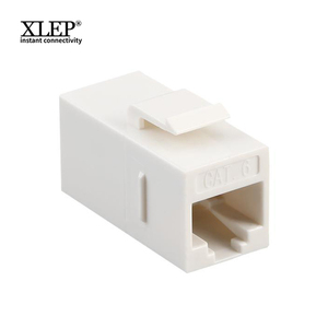 Chất lượng cao CAT6 <span class=keywords><strong>RJ45</strong></span> <span class=keywords><strong>Keystone</strong></span> Jack Coupler 8P8C nữ Ethernet nối 180 độ bảng điều chỉnh gắn kết cho các ứng dụng mạng - Product Image 1