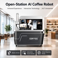 Petit robot bras 3kg robot distributeur de crème glacée pour livraison café barista restaurant robot eracobot