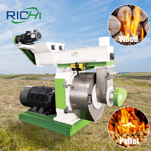 Richi công suất cao 1-2t/h gỗ nhiên liệu sinh học <span class=keywords><strong>Pallet</strong></span> nhiên liệu PELLET Máy làm - Product Image 1