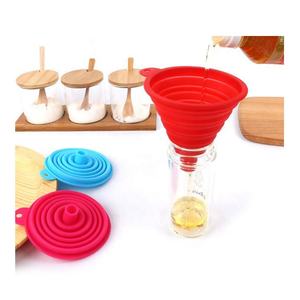 Tamanho grande portátil dobrável de silicone funil - Product Image 4