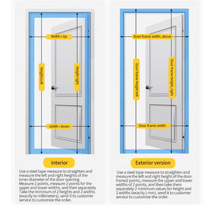 Puerta plegable transparente Crystal <span class=keywords><strong>Yak</strong></span>, Partición de aire acondicionado Push-Pull para cocina, sala de estar, puerta plegable de aluminio sin rieles - Product Image 4