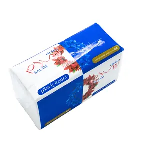 Free sample OEM/ODM Natural 2 ply 3 ply Mixed Pulp Toilet Paper Die Cutting Facial Tissue Small Pocket Rolls 480 Sheet