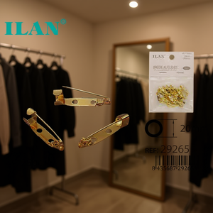 Ilan Broche Alfileres 20mm Dorato 25pz Ganci per Abiti - Product Image 2