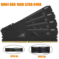 Memoria RAM DDR4 8GB 16GB 32GB 2x16GB Kit 3200Mhz FUR Dimm PC4 3600MHz 2666Mhz 288pin DIMM RAMs for Desktop Gaming