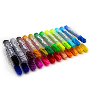 光滑记号笔儿童绘画笔套装24色文具产品儿童水彩笔艺术笔