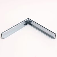 Ventes chaudes Cadre photo/ cadre photo en métal de style nordique pour la maison, en alliage d'aluminium, avec verre ou miroir en plexiglas