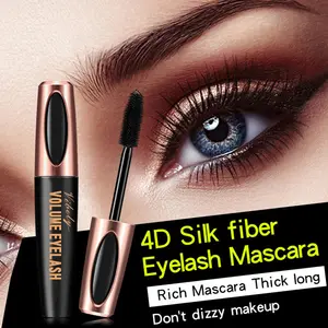 4D Silk Fiber Lash Mascara Waterproof Extension Curling Eyelash Fiber Quick Dry Volume Mascara