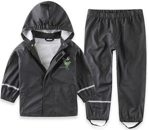 Rainfreem – ensemble veste et pantalon pour enfant, tenue imperméable pour bébé, salopette imperméable, pantalon pour fille - Product Image 6