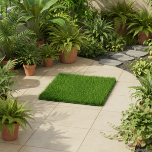 Césped Artificial de 40 mm para Patio Trasero y Jardín, Suelo Deportivo - Muestra Gratuita de Césped Artificial de Plástico - Product Image 3
