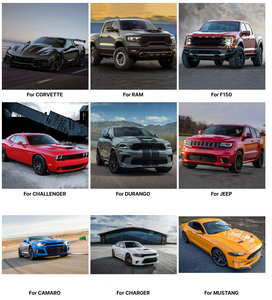 Cubierta de Parachoques de Color Amarillo para <span class=keywords><strong>Dodge</strong></span> <span class=keywords><strong>Challenger</strong></span> Demon Hellcat, Labio Delantero Normal 2008-2022, Accesorios para Automóviles de Alta Calidad - Product Image 6