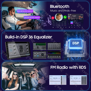 Radio para Auto FYT7731 de 9 Pulgadas con Pantalla Táctil, Universal, Android Auto, DSP, FM, AM, RDS, Carplay, Bluetooth, Suministro de Fábrica - Product Image 4