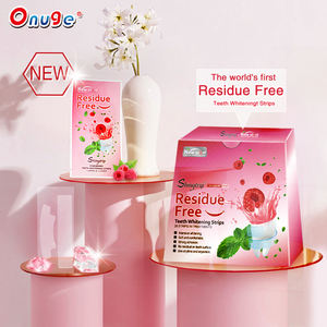 Onuge Revolution Products Capacités de production complètes 100% bandes de blanchiment des dents à saveur de framboise sans résidus OEM - Product Image 1