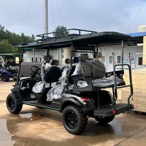 MMC 2026 60V 슈퍼 리튬 배터리 전기 골프 카트 4x4 오프로드 사냥 맞춤형 5-6 좌석 25MPH CE/DOT 인증 - Product Image 2