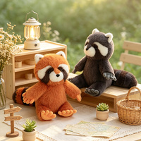 Peluche Adorable en Forme de Raton Laveur Super Douce de 26 cm