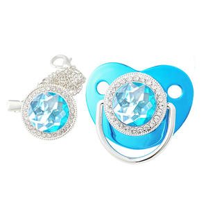 Fábrica al por mayor nueva y popular boca de juego de bebé con clip de <span class=keywords><strong>cadena</strong></span>-<span class=keywords><strong>chupete</strong></span> de pezón de cuentas coloridas para bebé - Product Image 3