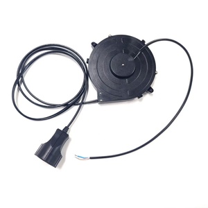 Câble rétractable de 3 m de long, petite capacité, prise femelle EU 2 broches vers extrémité dénudée, câble d'alimentation à ressort, enrouleur de câble à rembobinage automatique - Product Image 3