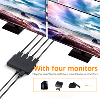 Répartiteur Hdmi Un en Deux 4K Mini Modèle HDMI Un en Quatre Répartiteur Vidéo HD Co-Screener