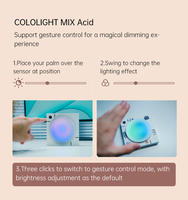 Panel de Luz LED Inteligente RGB para Controlador de Música Mix Acid, Sensor de Ritmo Modular Inteligente para Juegos, Control Moderno