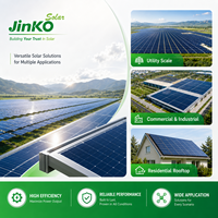 Panel Surya Bifasial Jinko Tier 1 630w 650w Kaca Ganda Tipe-N Modul PV Mono