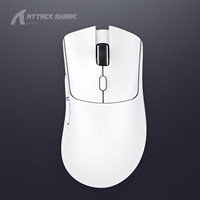 Ratón para Juegos Attack Shark R1 Personalizado, RGB, USB, Óptico, Ergonómico, Accesorios de Computadora, Ratón Inalámbrico para PC