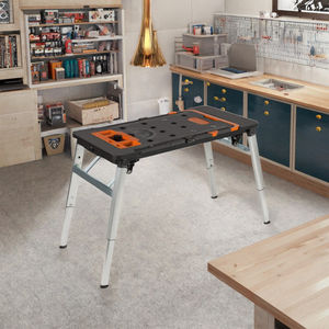 Table de travail pliante multifonction 7-en-1 pour <span class=keywords><strong>menuisier</strong></span>, établi de garage, outils de bricolage OEM - Product Image 3