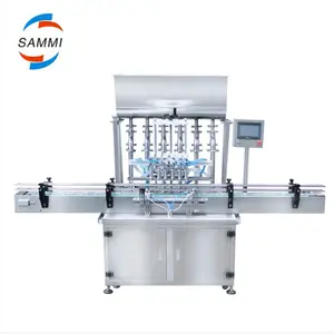 Automatic Honey Dishwashing Liquid Filling Machine Paste Liquid Soap Shampoo Cream Bottle Filling Capping and Labeling Machine