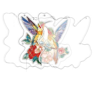 Attrape-soleil colorés oiseaux printaniers, cubes magiques <span class=keywords><strong>de</strong></span> fenêtre, puzzle en plastique pour bébés <span class=keywords><strong>de</strong></span> 0 à 24 mois - Product Image 5