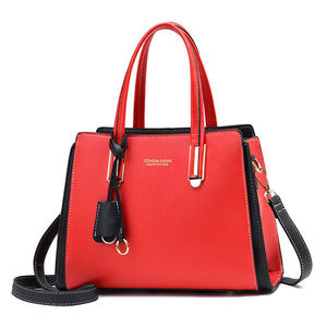 Bolso de Mano de Diseño Elegante y Moderno para Mujer, en Cuero PU, de Lujo, con Asa Superior y Correa para el Hombro, Clásico - Product Image 4
