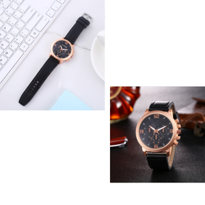 2023 Birthday Gifts for Men Father's Day with Watch Belt <b>Glasses</b> Belt Wallet Keychain Gift Custom Business Gifts Set for Client - Product Image 3