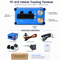 Traceur GPS 4G pour véhicule avec alarmes SOS, de survitesse et de coupure de courant, indice IP54, température de fonctionnement de -45 à 85°C