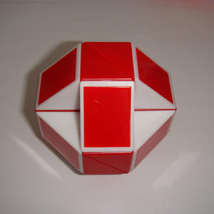 Juguete de rompecabezas Magic Snake de 24 segmentos para niños, juego educativo para estimular el cerebro, multicolor - Product Image 3