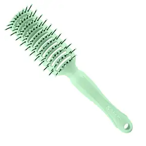 New Fashion Gem Tips Dual-Bristle Scalp Detangling Hair Brush Innovative Vented Wet Brush