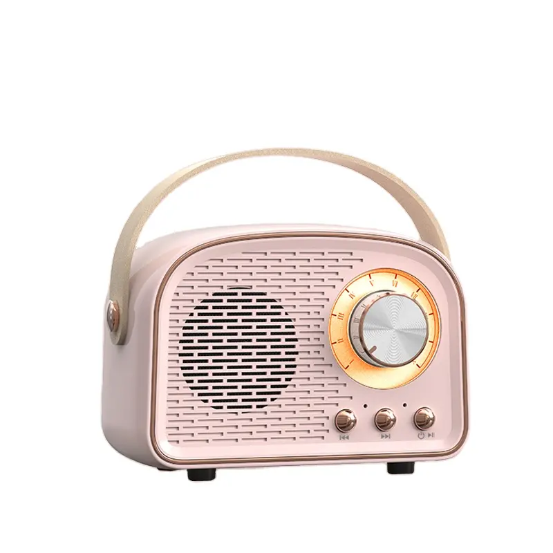 Portable bluetooth speakers bass high quality loud radio bluetooth speaker wireless Home Vintage Original Wireless Speaker