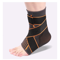 Offre Spéciale réglable cheville soutien manchon Compression course basket-ball Protection Nylon tricoté sport cheville orthèse